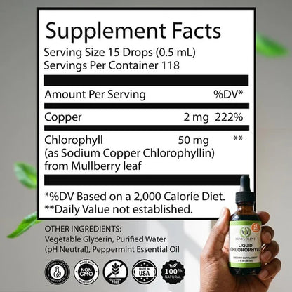 Liquid Chlorophyll Drops