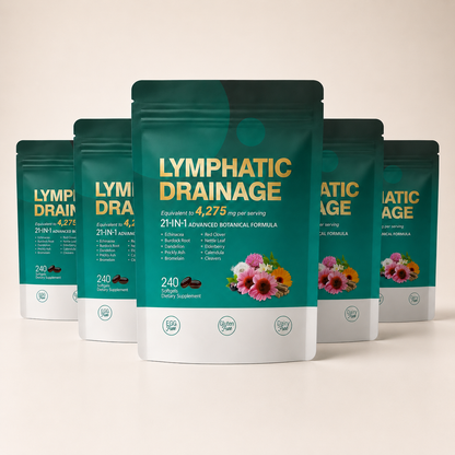 Lymphatic Drainage Softgels — Naturally Reduces Bloating & Puffiness from Within