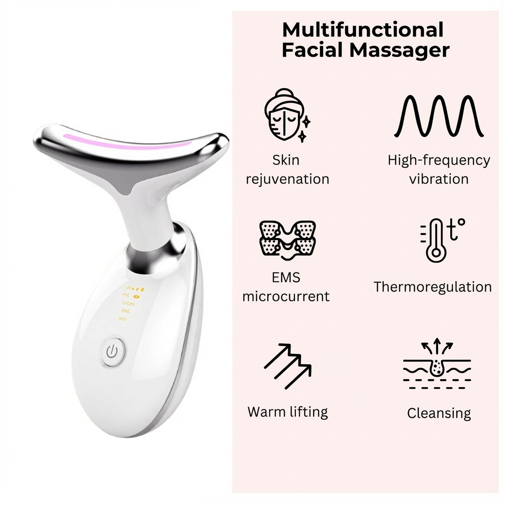 Talnerro™ - Multifunctional 7-in-1 Facial & Neck Massager