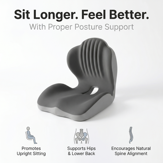 Ergonomic Back Support Seat Cushion